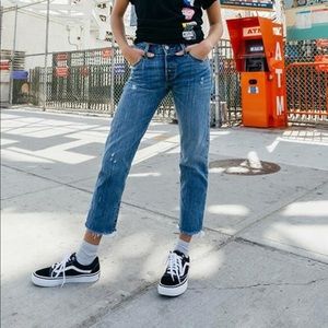 Lightly worn old skool vans!